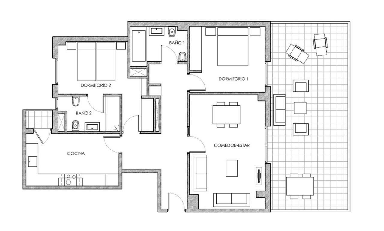 Atico Nuevo Con Terraza Peniscola Apartment Ngoại thất bức ảnh